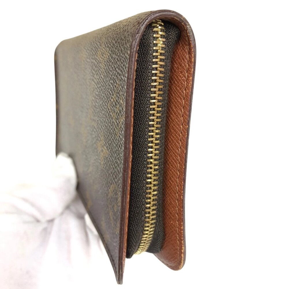 Authentic Louis Vuitton Porte Monnaie Zip Monogram Wallet jp100-120325 - Picture 3 of 16